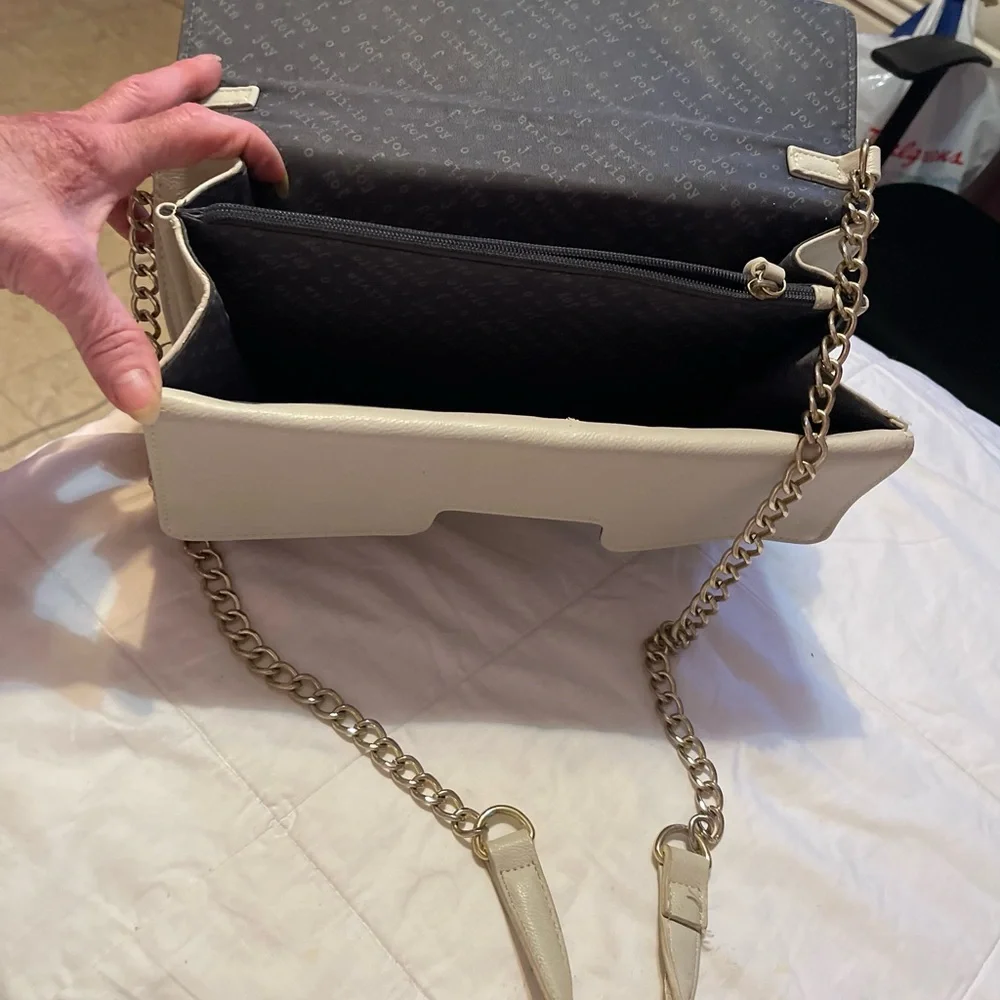 Elegant Cream Handbag by Olivia + Joy